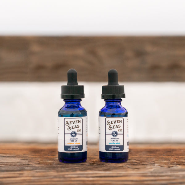 Organic CBD Tincture (1,000mg) – Seven Seas CBD