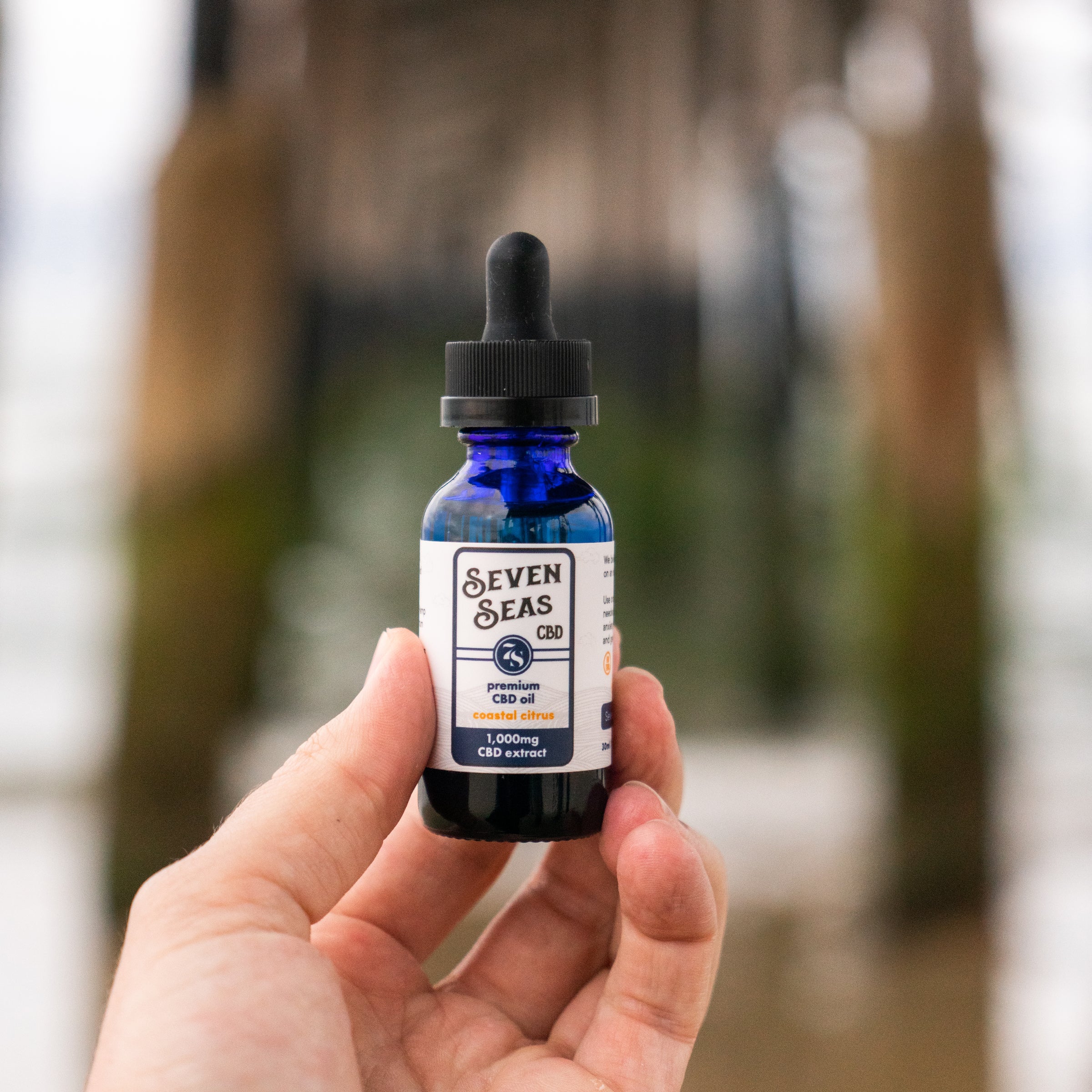 Organic CBD Tincture (1,000mg) – Seven Seas CBD